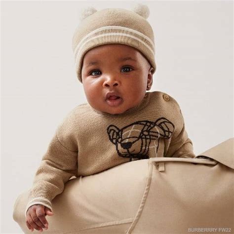burberry baby hat
